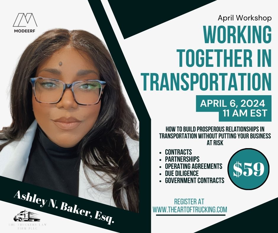 April Workshop: Working Together in Transportation
