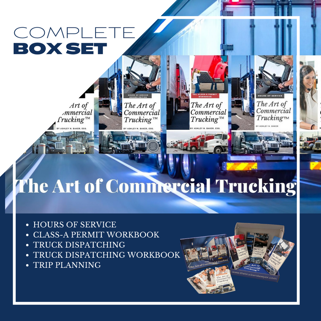 The Art of Commercial Trucking Complete Box Set