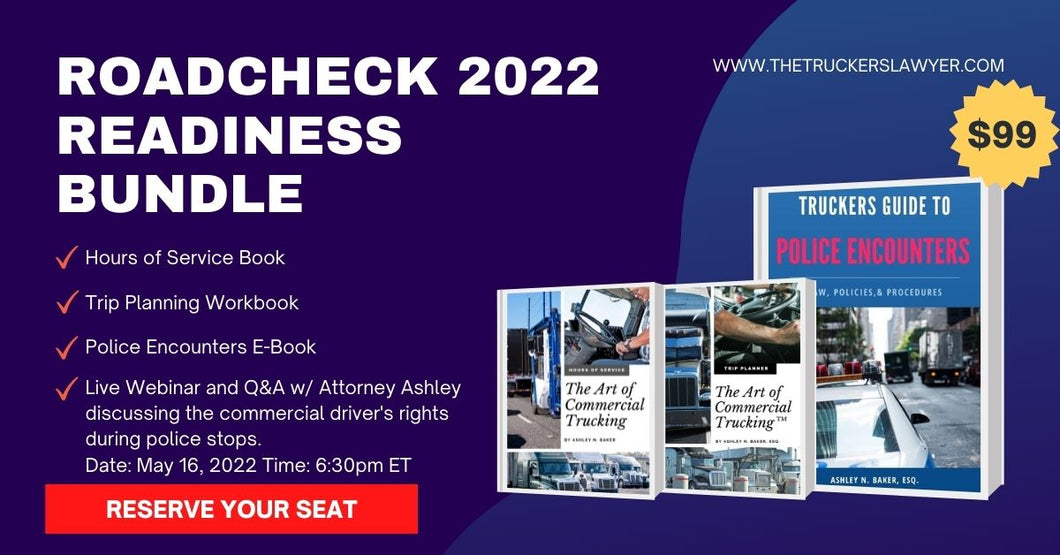 Roadcheck 2022 Readiness Bundle -Webinar Replay